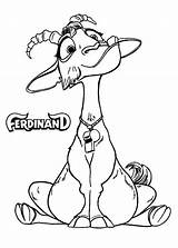 Ferdinand sketch template