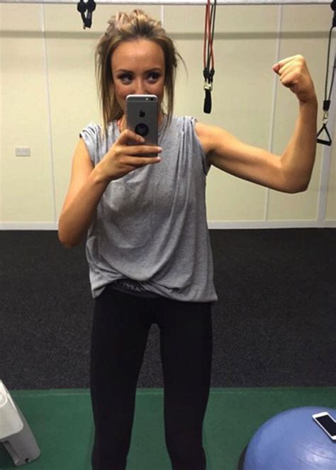 geordie shore star charlotte crosby shows off thigh gap and toned