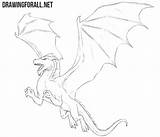 Dragon Draw Drawing Beginners Step Body Ayvazyan Stepan Myths Legends Tutorials Posted sketch template