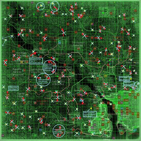 image routes locations marked encounterspng fallout wiki fandom