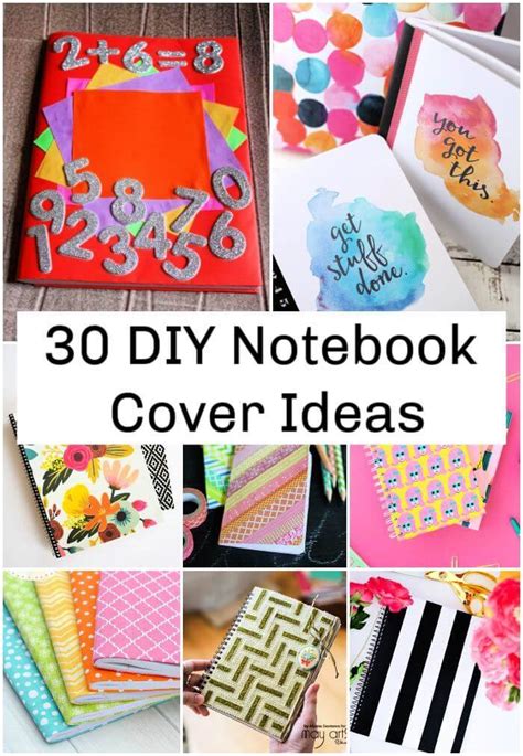 diy notebook cover ideas diy notebooks diy crafts