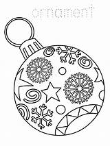 Christmas Coloring Pages Ornament Kids Ornaments Printable Color Numbers Choose Board Christian Tree sketch template