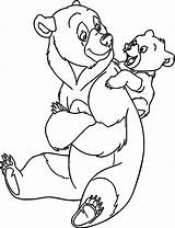 Bear Brother Coloring Disney Pages Wecoloringpage Printable sketch template