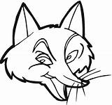 Fox Clipart Face Clip Cute Cartoon Coloring Pages Template Clipartfest Cliparts Library Sketch Animals Wikiclipart sketch template