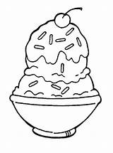 Cream Sundae Eis Ijsjes Sundaes Ausmalbilder Icecream Riscos Sprinkles Clipartix Dog Malvorlage Drawings Cute Stimmen Graciosos Stemmen sketch template