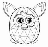 Furby Ausmalbilder Raskrasil sketch template