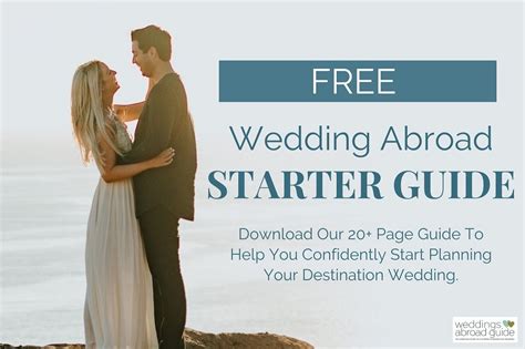 wedding abroad starter guide weddings abroad guide