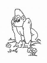 Apen Kleurplaat Kleurplaten Affe Malvorlagen Malvorlage Singes Mewarnai Coloriages Affen Monkeys Monyet Animasi Animierte Bergerak Dieren Malvorlagen1001 Scimmie Animes Stemmen sketch template