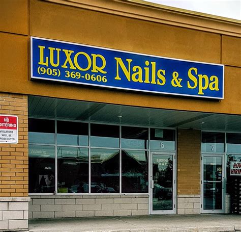 luxor nails  spa  tenth    mississauga  lm  canada