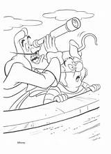 Coloring Pages Hook Captain Hellokids Kids sketch template