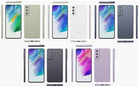 latest samsung galaxy  fe leak reveal  color options