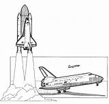 Ruimtevaart Raumfahrt 1981 Spaceshuttle Geschiedenis Malvorlage Ausmalbilder Ausmalbild Stemmen sketch template