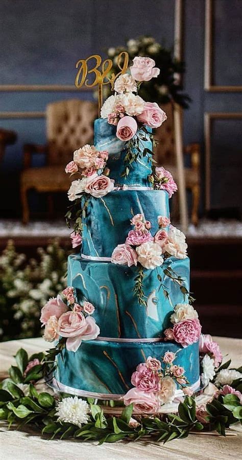 the 50 most beautiful wedding cakes colorful wedding cakes different