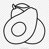 Avocado Coloring Pages Color Drawing Comments Guacamole Getcolorings Pag sketch template