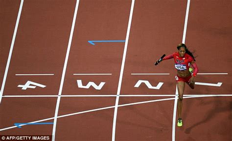 team u s women win gold in 4x400 finals as the american 4x100 team