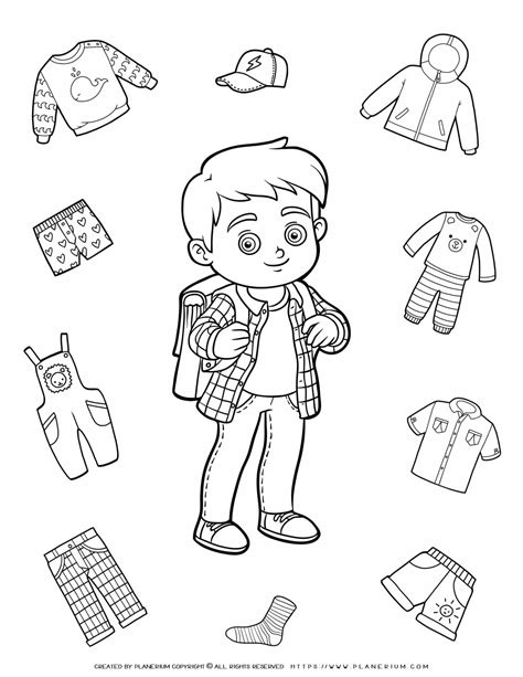 shirts coloring pages