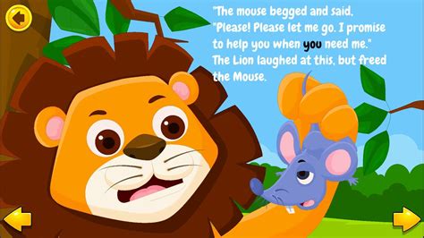 lion   mouse  short stories  kids  english youtube