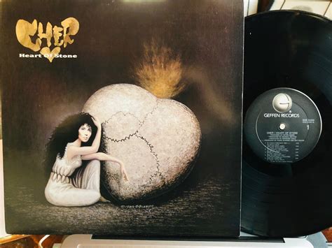 Cher Heart Of Stone 1989 1st Press Vinyl Ex Cover Ex