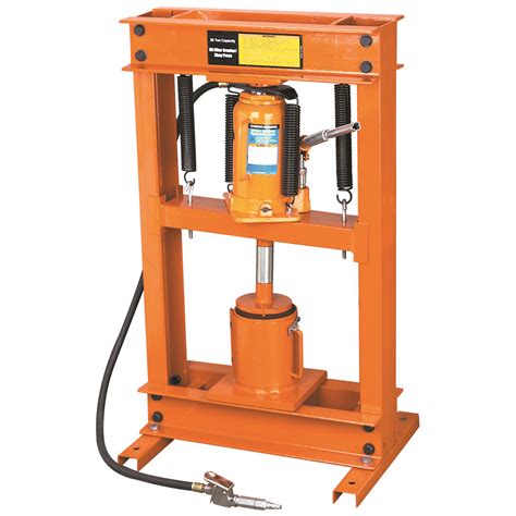 air hydraulic shop press  oil filter crusher  ton