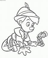 Pinocho Dibujos Grillo Coloring Pinocchio Pinoquio Partilhar Pepito Parece Enfadado Ha sketch template