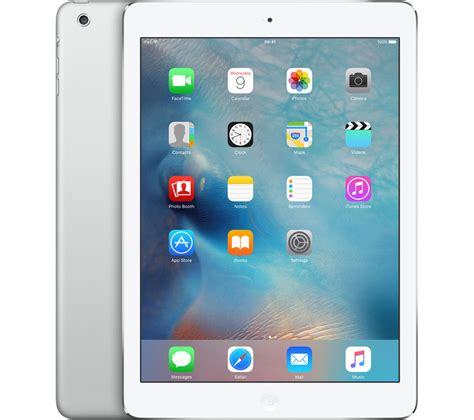 buy apple ipad air   gb silver  delivery currys