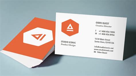 business card design  indesign