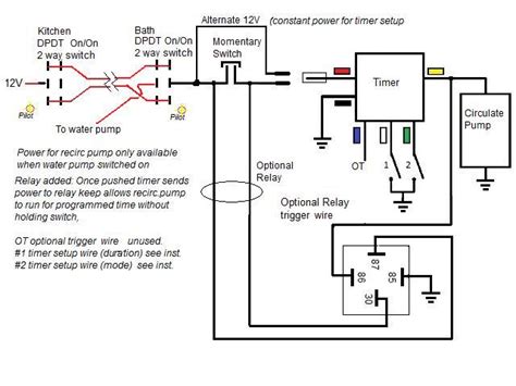 rv water pump switch wiring diagram collection
