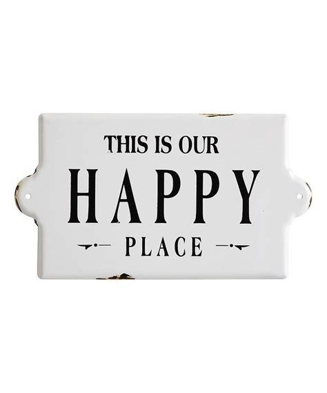 happy place wall plaque today