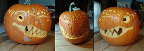 dinosaur pumpkin carving ideas