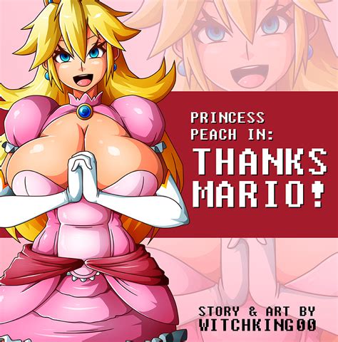 new comic p peach thanks mario available now by witchking00 hentai foundry