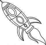 Rocket Coloring Ship Pages Print Craft Printable sketch template