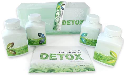 ultimate herbal detox body cleanse program brett elliott