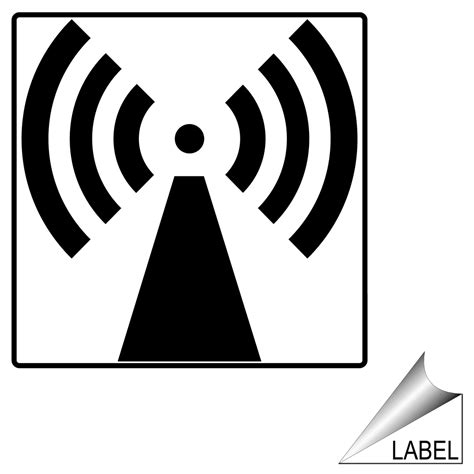 radio frequency radiation symbol label label sym   process hazards