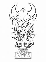 Fortnite Coloring Pages Print Printable Skin Mini Color Cute Dark Boys Viking Kids Battle Royale Colouring Sheets Coloriage Info Marshmallow sketch template