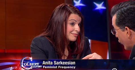 Anita Sarkeesian Talks Gamergate On Colbert Report