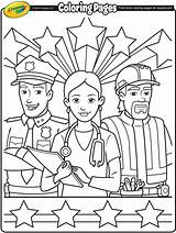 Labor Coloring Crayola Workers Pages Activities Kindergarten Printable Labour Drawing Kids Print Sheets Worksheets Ready Adult Crafts Printables Preschool Grade sketch template