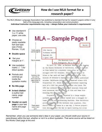 sample mla formatted research paperpdf phsgradproject
