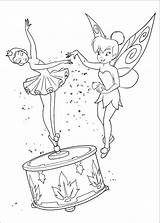 Tinkerbell Coloring Pages Color Print sketch template