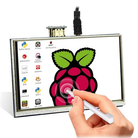 buy  raspberry pi  elecrow raspberry pi screen    ips hdmi touch screen monitor