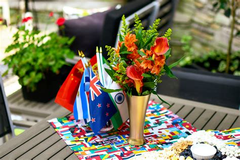 simple olympic party ideas  adorable decor