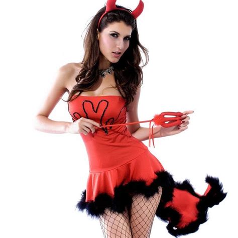 Pin On Sexy Devil Halloween Costumes