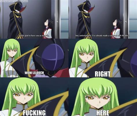 The Pizza Witch Is Displeased By Your Words Code Geass