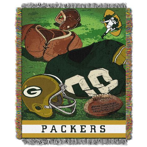 Nfl Green Bay Packers Vintage 48x60 Tapestry Throw Buy