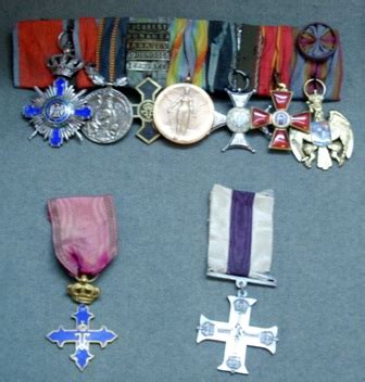 romanian ww medal bars located   romanian military museum central eastern european