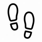 Steps Foot Footsteps Dance Icon Shoe Step Walking Feet Walk Svg Shoes Drawing Outline Clipart Icons Prints Cliparts Footprint Footprints sketch template