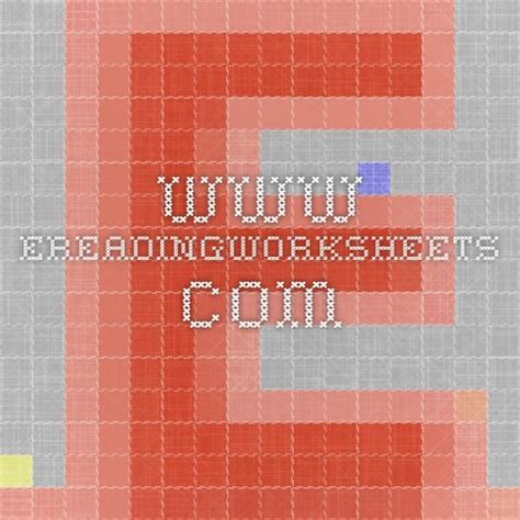ereadingworksheets  reading worksheets reading worksheets main
