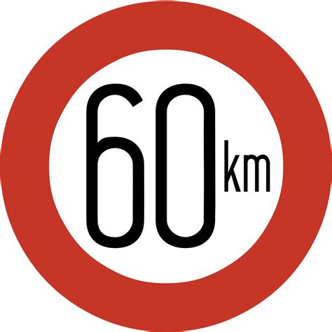 speed limitsign kmsixty kilometerswarning  image  needpixcom