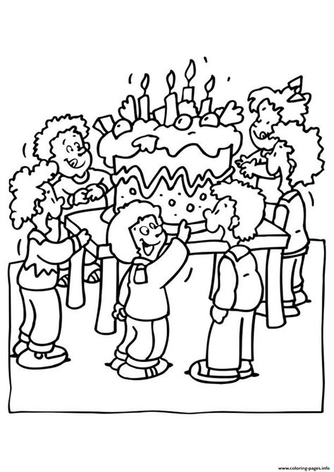 party birthday   kidsfc coloring page printable