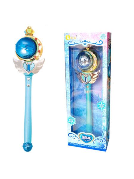 sailor moon cosplay blue magic wand cosplay prop
