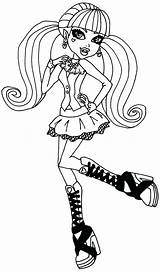 Coloring Pages Monster High Draculaura Frankie Printable Stein Girls Colouring Getcolorings Color Print sketch template